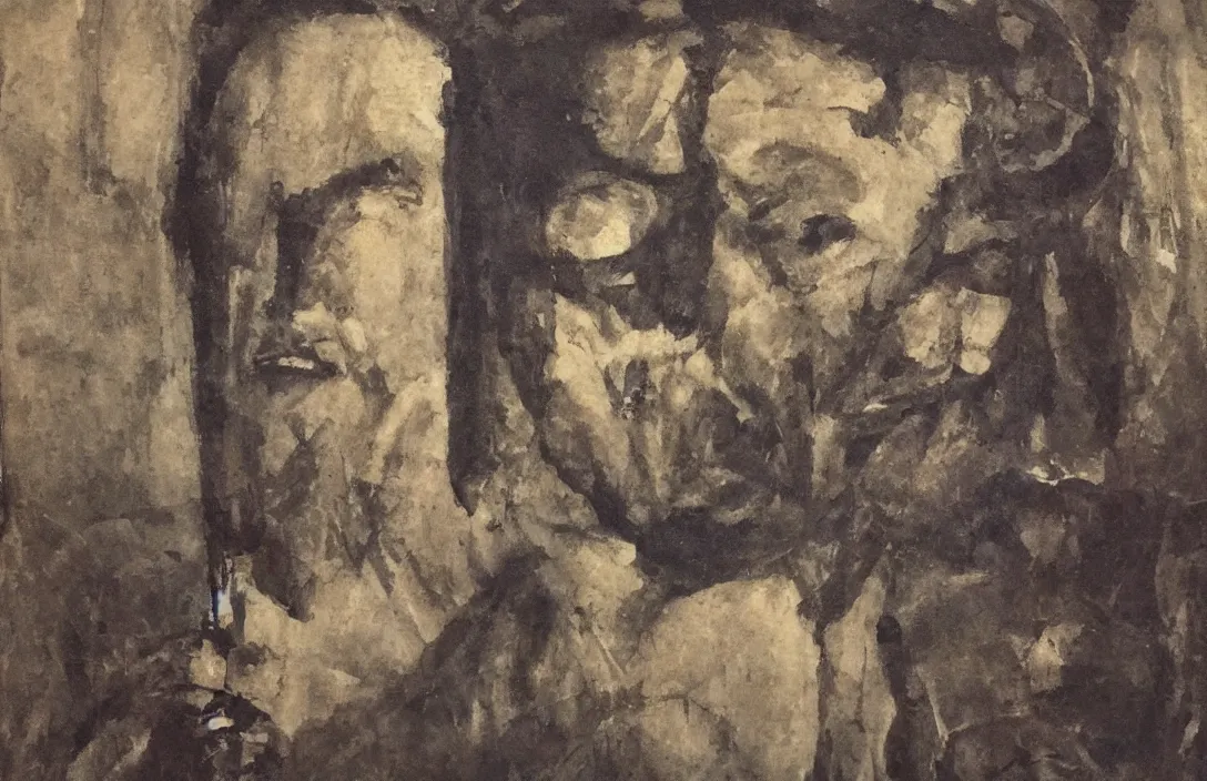 Image similar to has its own distinctive quality quite unlike any other painting by jean pierre ugarte intact flawless ambrotype from 4 k criterion collection remastered cinematography gory horror film, ominous lighting, evil theme wow photo realistic postprocessing painting by jean pierre ugarte render by christopher soukup