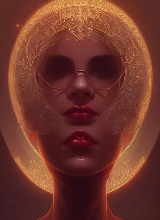 Prompt: portrait of lady voidstar, intricate, elegant, glowing lights, highly detailed, digital painting, artstation, concept art, smooth, sharp focus, illustration, art by wlop, mars ravelo and greg rutkowski