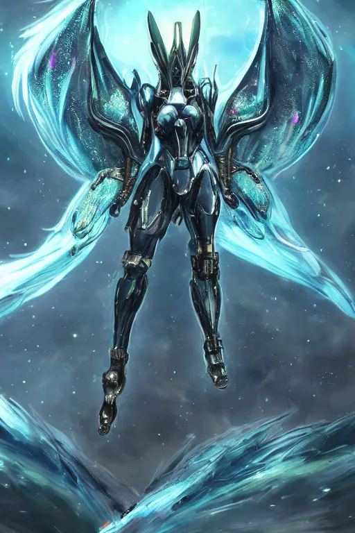 Prompt: galactic hyperdetailed elegant beautiful stunning giantess anthropomorphic fluffy mecha sexy very hot female dragon goddess, fluffy body, sharp metal ears, soft fluffy belly, sea green body, mecha wings, bigger than galaxy, epic proportions, epic scale, epic size, warframe fanart, furry, dragon art, goddess, giantess, furaffinity, octane render