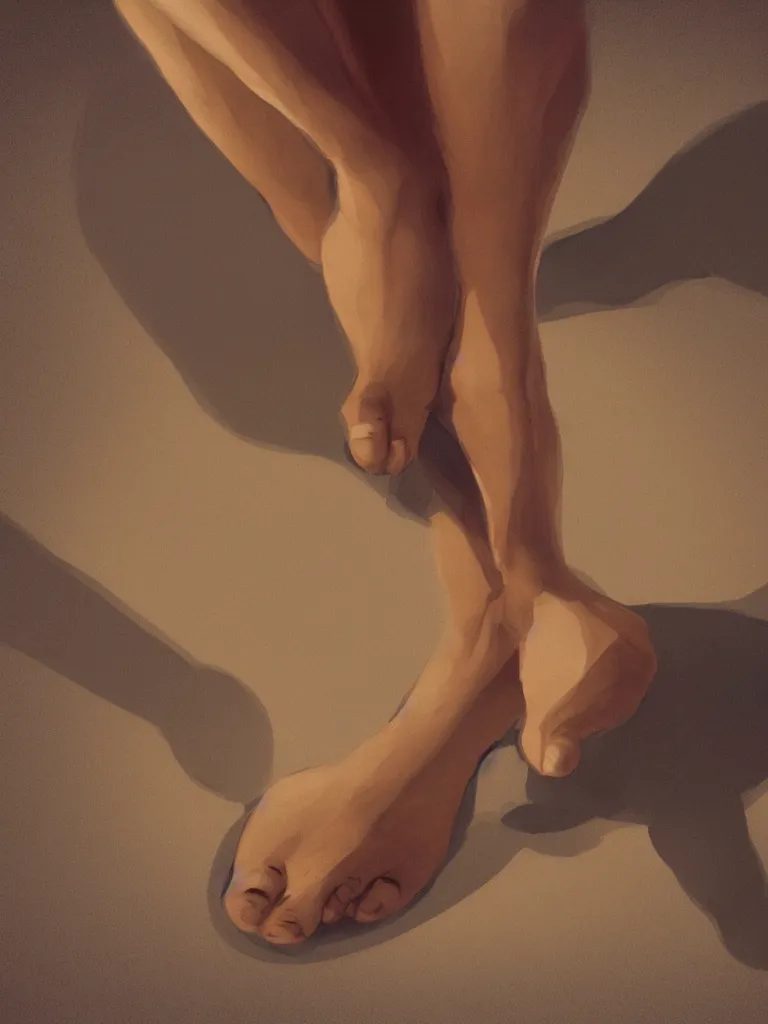 Image similar to my feet on yours by disney concept artists, blunt borders, rule of thirds, golden ratio, godly light