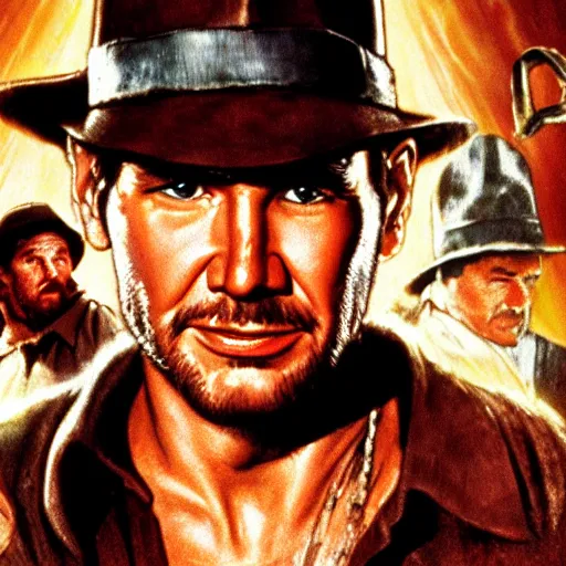 Indiana Jones and the Holy Grail | Stable Diffusion