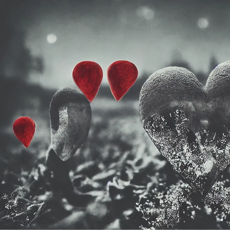 Image similar to double exposure of love, symbols of live, explosion, love is the most relevant theme, love is infinity, love is begin of all, 8 k resolution, artistic mode, artistic, trending on instagram, long exposure, love art, serious, fantasy and dreams vibes, mushrooms style and macro style, spawn, spruce vibes