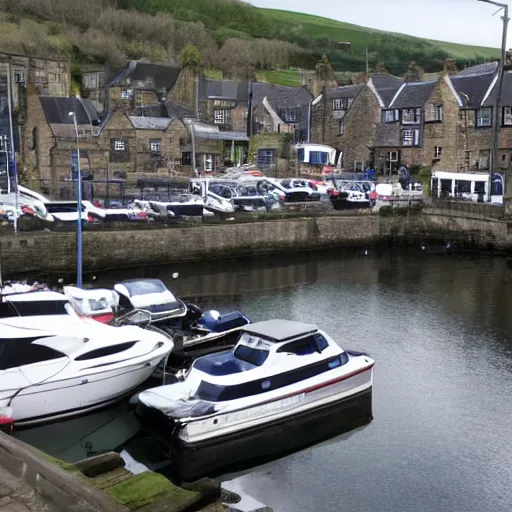 Prompt: hebden bridge marina