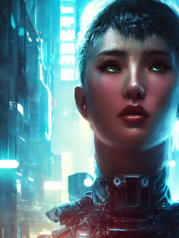 Prompt: portrait art of 8k ultra realistic retro futuristic ninja, lens flare, atmosphere, glow, detailed,intricate,blade runner, cybernetic, full of colour, cinematic lighting, trending on artstation, 4k, hyperrealistic, focused, extreme details,unreal engine 5, cinematic, masterpiece, art by ayami kojima, giger