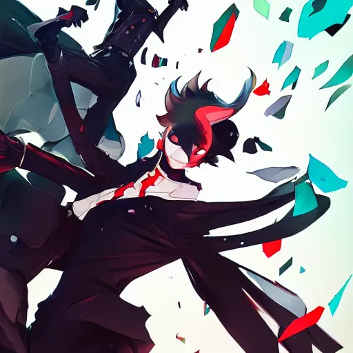 Image similar to a new persona 5 character game by Stanley artgem LAU , trending on artstation, artbook, stylish, persona 5 art style WLOP, Rossdraws, Gesture draw, James Jean, Andrei Riabovitchev, Marc Simonetti, and Sakimichan,