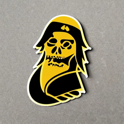 Image similar to die cut sticker, king of the pirates