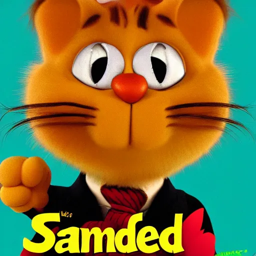 Prompt: garfield