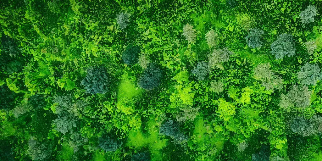 Image similar to drone shot photo of a landscape with lush forest, wallpaper, very very wide shot, iceland, new zeeland, green flush moss, national geographic, award landscape photography, professional landscape photography, ancient forest, sunny, day time, beautiful