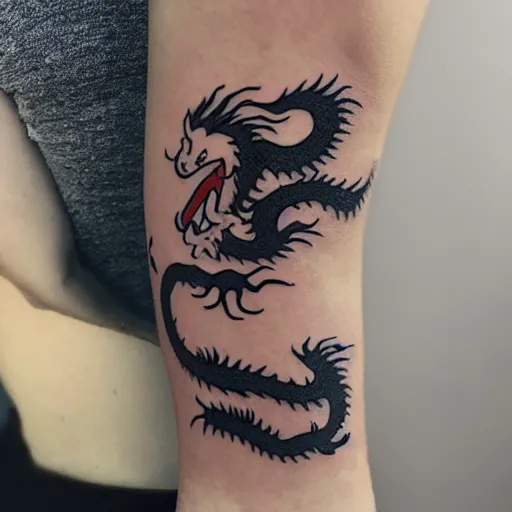 30+ Best Chinese Tattoos And Meanings Behind Them | Dragon tattoo designs, Dragon  tattoo for women, Dragon tattoo with flowers