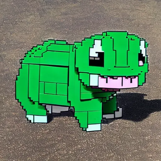 Image similar to Bulbasaur lego