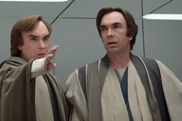 Image similar to a jedi master anakin skywalker is defended in court by saul goodman also known as jimmy mcgill, court session images, 1 0 8 0 p, court archive images