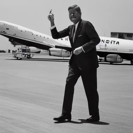 Image similar to the ceo of nasa taking out jfk hitman style, high resolution photography