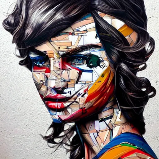 Prompt: A beautiful sculpture by Sandra Chevrier