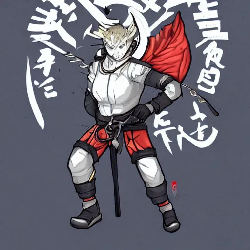 Prompt: Sun Wukong wearing techwear