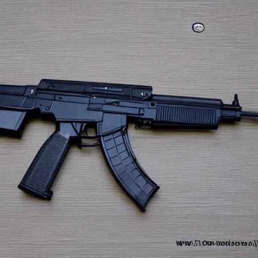 Image similar to a Nerf AK-47