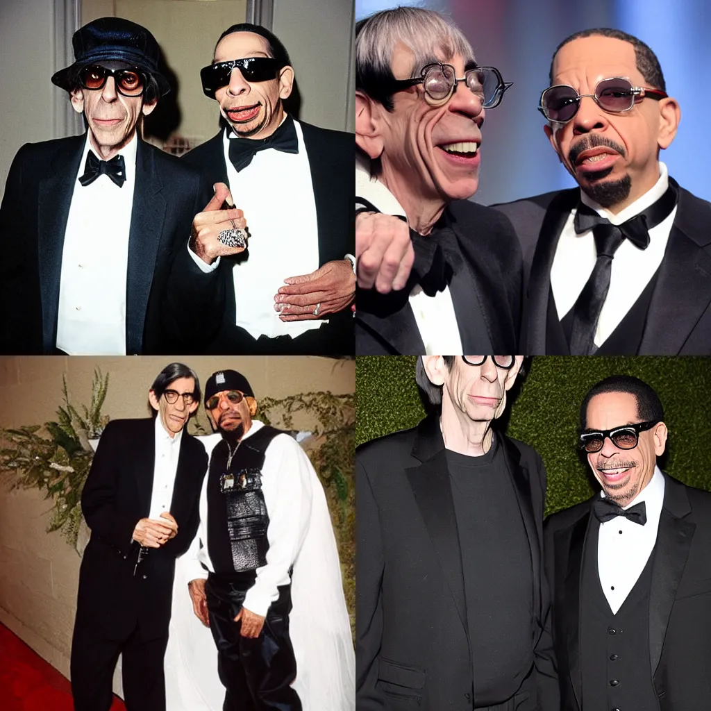 Prompt: richard belzer and ice t getting married