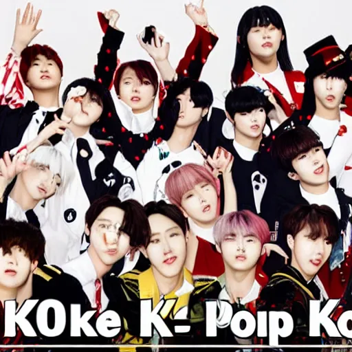 Image similar to k-pop