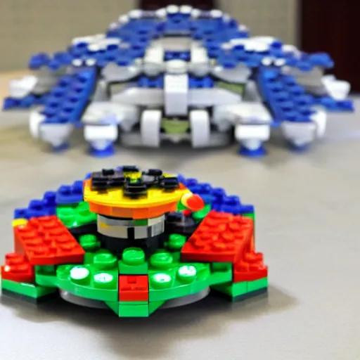 Prompt: a LEGO ufo set