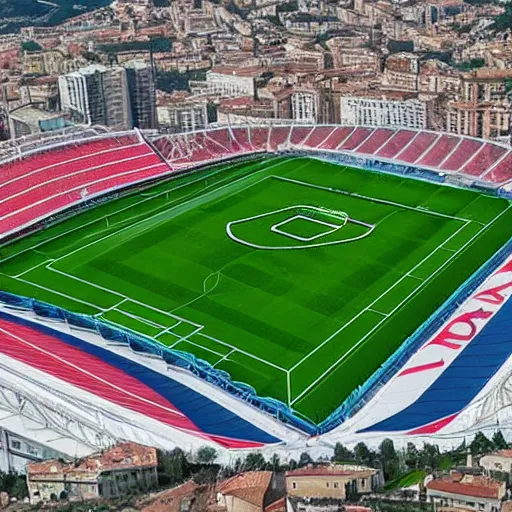 Prompt: Genoa new stadium,