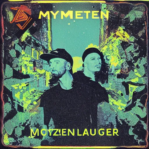 Prompt: mythen metzger album cover