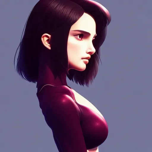 Image similar to a beautiful young kayo shibuya natalie portman alluring gravure model, by akira toriyama and wlop and ilya kuvshinov and artgerm and, aesthetic, gorgeous, stunning, alluring, attractive, artstation, deviantart, pinterest, digital art