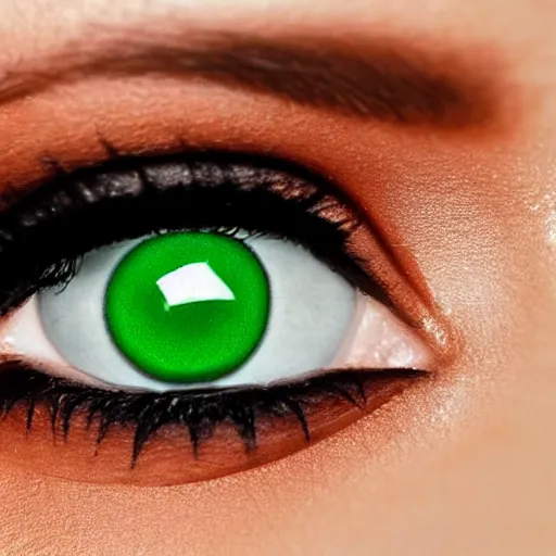 Image similar to green substance that makes your eyes wierd