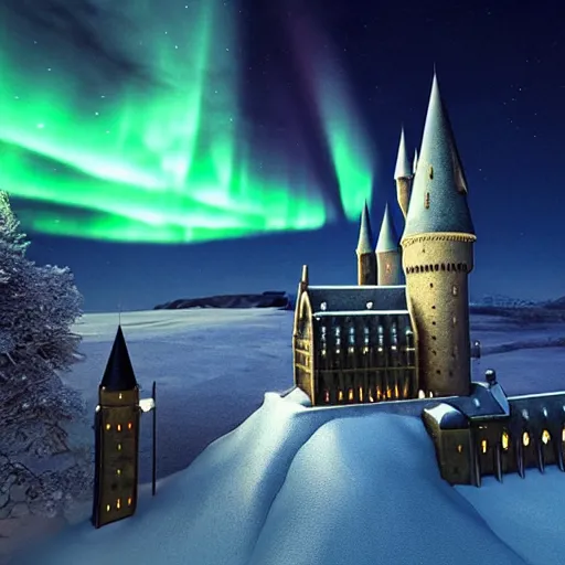 Steam Workshop::Harry Potter - Hogwarts in the Snow 4K