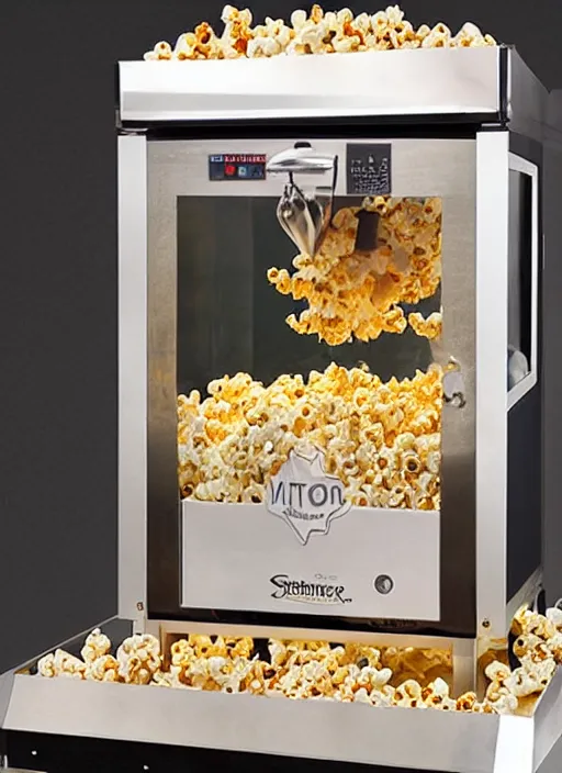 Image similar to movie theatre popcorn machine