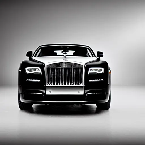 Image similar to a rolls royce in a studio, studio lighting