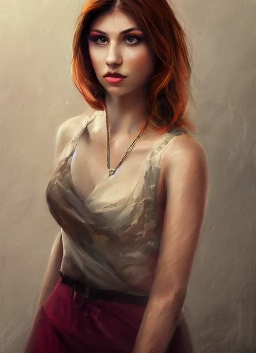 Image similar to portrait of a gorgeous young woman mage in the style of stefan kostic, flickr, realistic photo, sharp focus, 8k high definition, insanely detailed, intricate, elegant