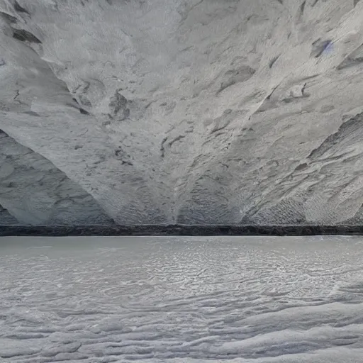 Image similar to Beautiful soft liminal Photograph of an infinite infinite water-filled room