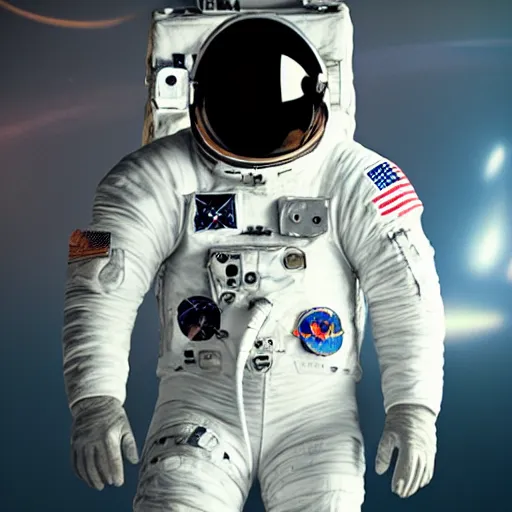 Image similar to full body portrait, astronaut octane render, 1 6 k