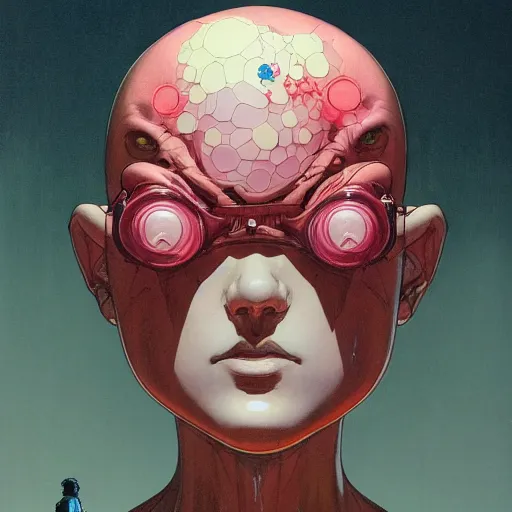 Image similar to prompt : citizen portrait soft light painted by james jean and katsuhiro otomo and erik jones, inspired by akira anime, smooth face feature, intricate oil painting, high detail illustration, sharp high detail, manga and anime 1 9 9 9