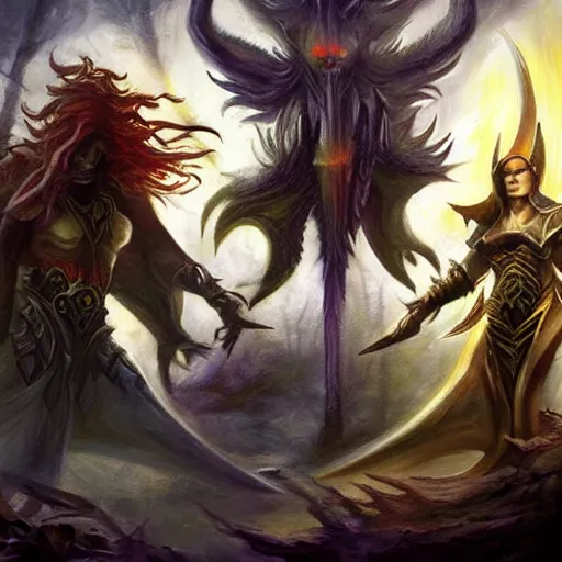 Prompt: magic the gathering artwork