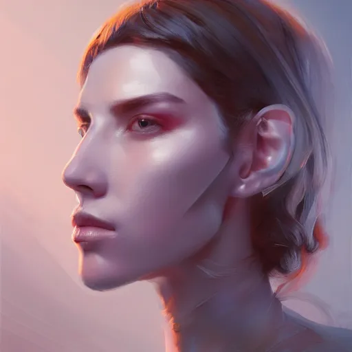 Prompt: a finely detailed portrait of a morph, futuristic, intricate, elegant, digital painting, trending on Artstation, concept art, smooth, sharp focus, illustration, by Ruan Jia and Mandy Jurgens and Artgerm and and william-adolphe bouguerea, award winning