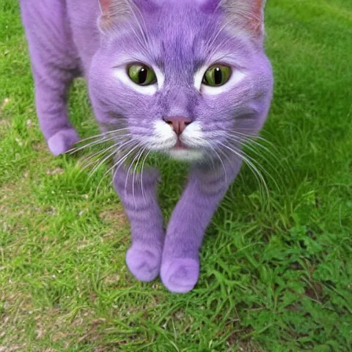 Image similar to purple cat