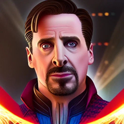 Image similar to michael Scott as doctor strange