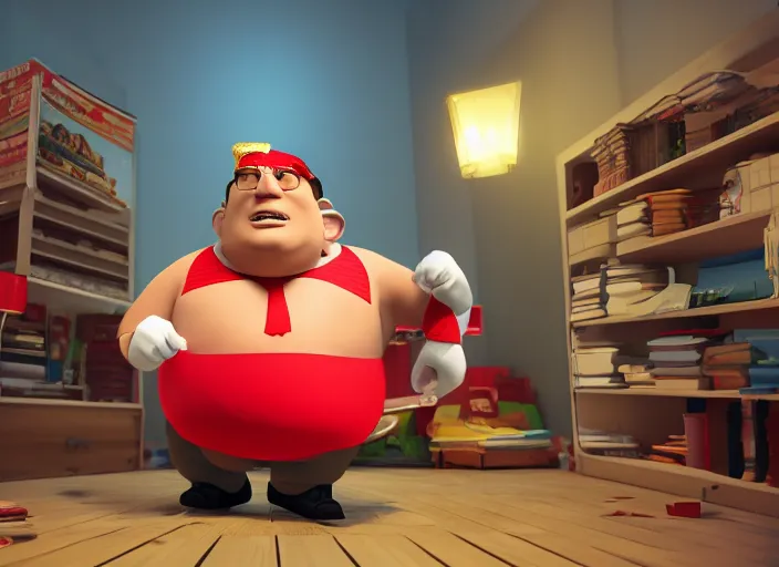 Image similar to photo of danny de vito dressed as captain underpants, 8 k, high definition, photo realistic, octane render