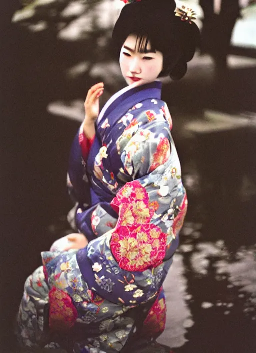 Image similar to Portrait Photograph of a Japanese Geisha Konica Minolta Pro 200S