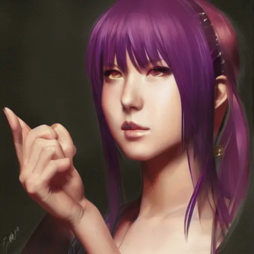 Prompt: portrait of ayane from dead or alive, art by artgerm and greg rutkowski - 7 0 4