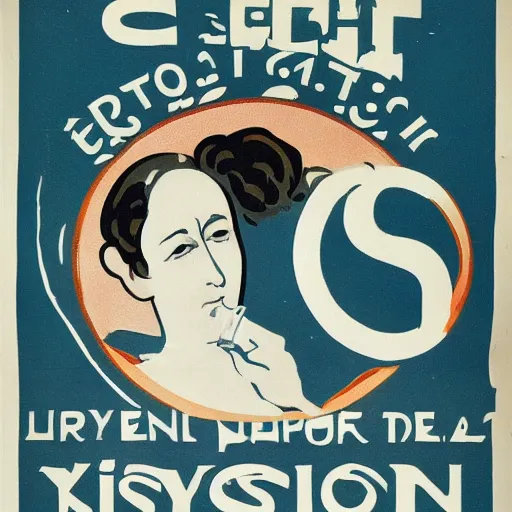 Prompt: early Zionist espresso propaganda poster