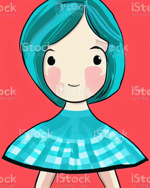 Image similar to cotton girl vector art illustration