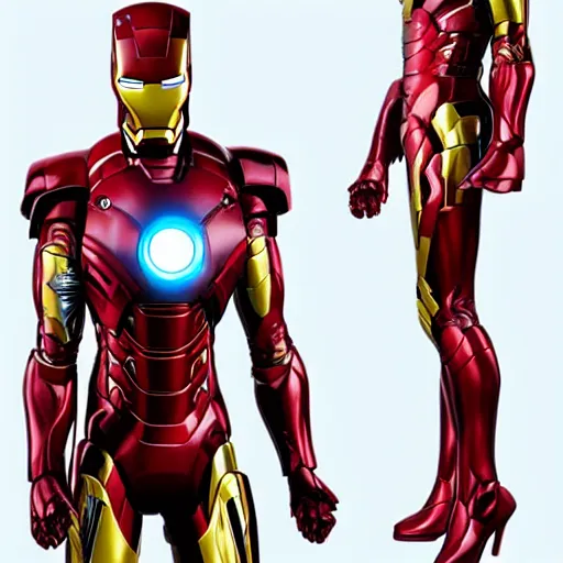 Image similar to tyra banks as iron man