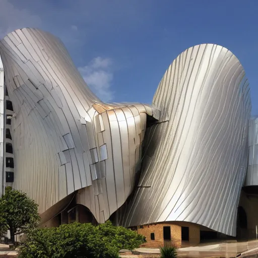 Prompt: Frank Gehry's magnum opus