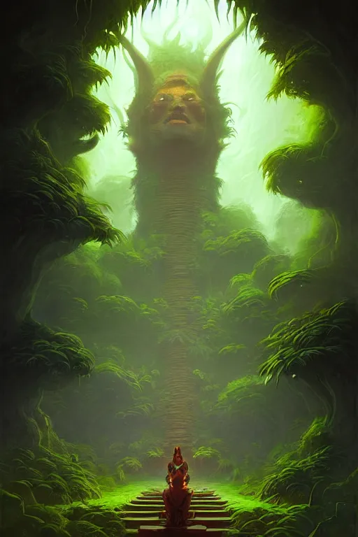 Image similar to The Ayahuasca Spirit, by Andreas Rocha