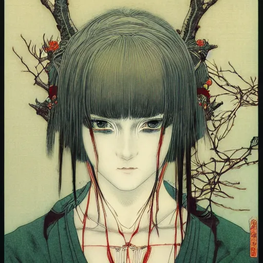 Image similar to prompt : portrait of muse soft light painted by takato yamamoto, inspired by ghost in shell anime, smooth face feature, intricate oil painting, high detail, sharp high detail, manga and anime