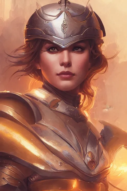 Image similar to amazon valkyrie athena, d & d, fantasy, portrait, highly detailed, headshot, digital painting, trending on artstation, concept art, sharp focus, illustration, art by artgerm and greg rutkowski and magali villeneuve