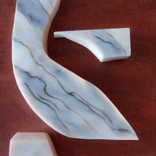 Image similar to anger and frustration sculpted into marble, abstract