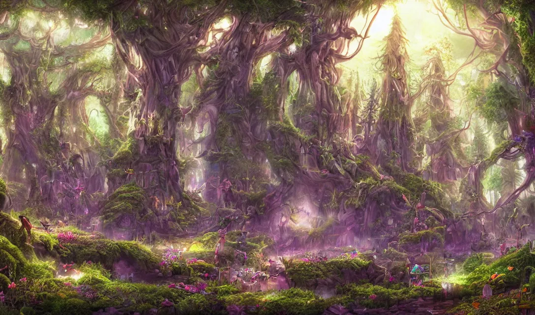 Fantasy Forest Wallpaper 85 images