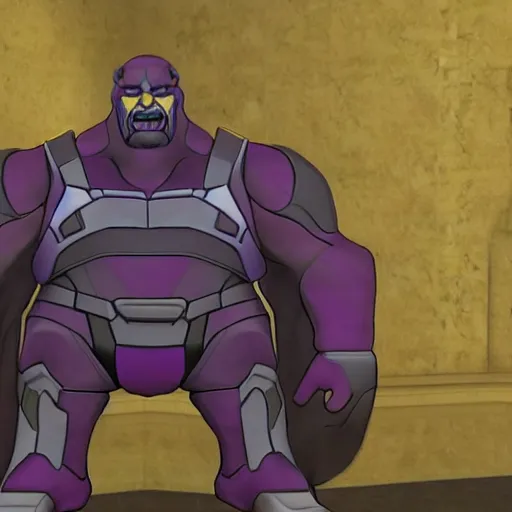 Prompt: gabe newell as thanos
